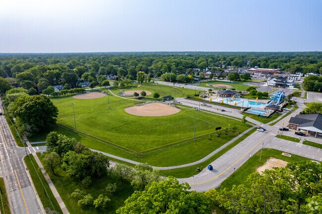 Cahoon Park has many outdoor amenities for Bay Village residents to enjoy.