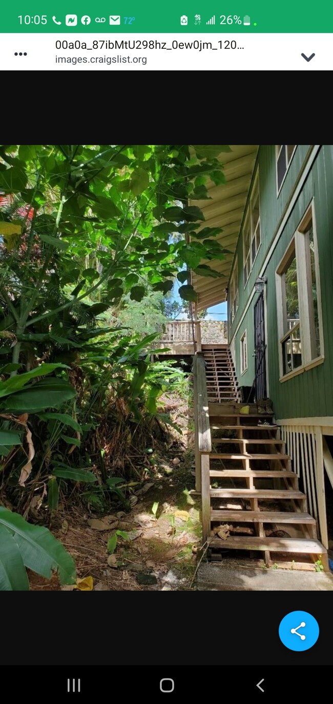 Entrance Stairway - 47-334 Waihee Rd