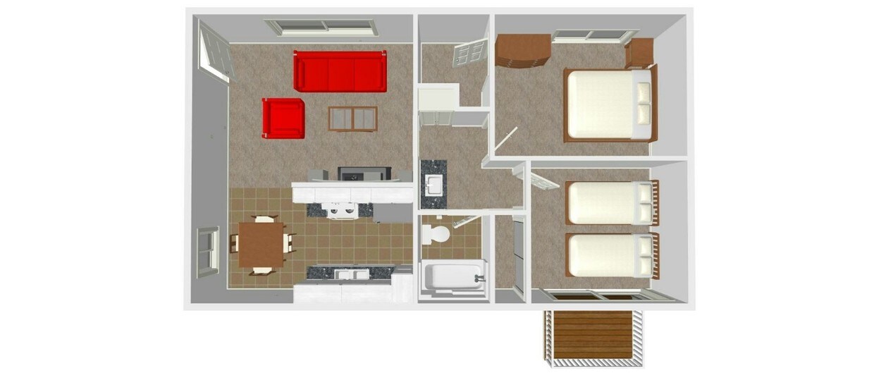 2BR/1BA - 16251 Woodruff Ave