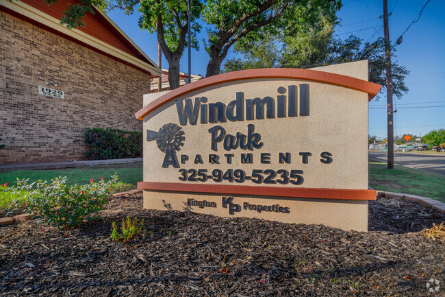 Monument Sign - Windmill Park Apartment Homes