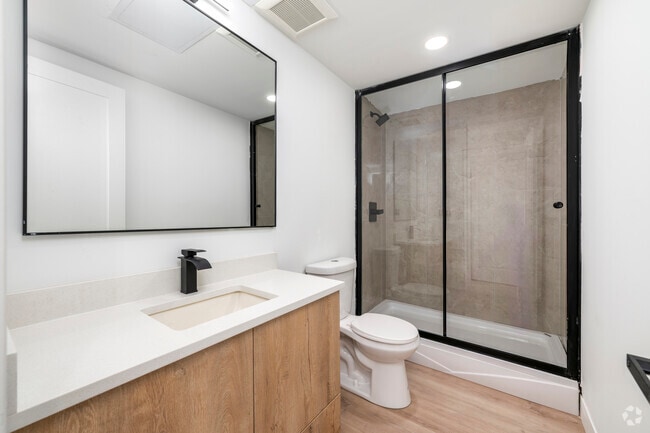 2BR, 1BA – 798SF - Bathroom - 5702-5708 Georgia Ave NW
