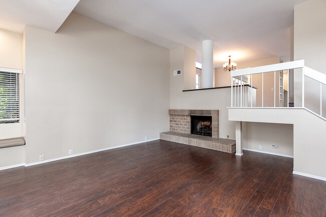 Living room fireplace - 3126 Morning Way