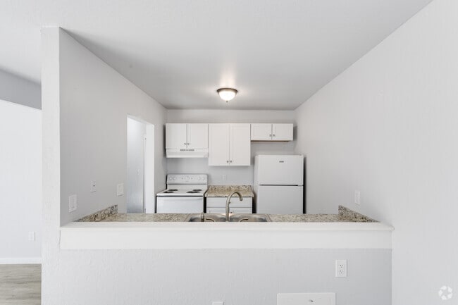 2 BR, 1 BA, 850 SF - Aspen Flatz