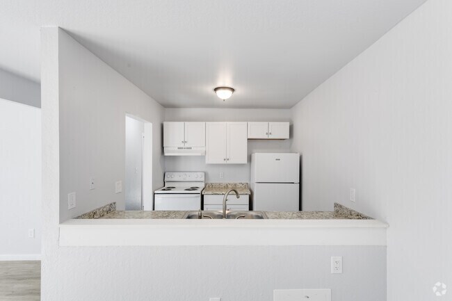 2HAB, 1BA, 850 ft² - Aspen Flatz