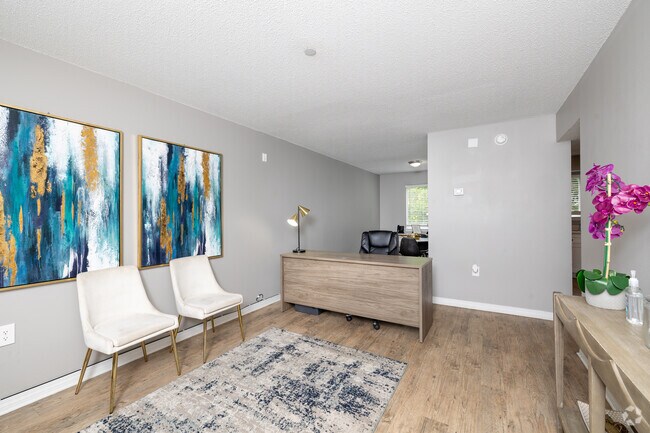 Apartamento de un dormitorio y un baño - Sala de estar - The Laurel