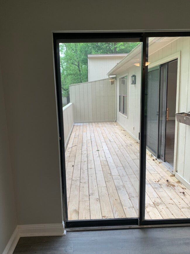 Deck entry from master - 8400 Olde Colony Trl