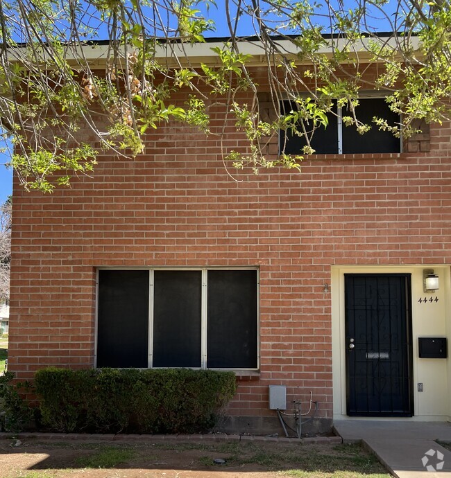 Front Premises Facade, Front Entry Way, Front Security Door Both New Deadbolt and Knob Key Locks - 4444 E Belleview St