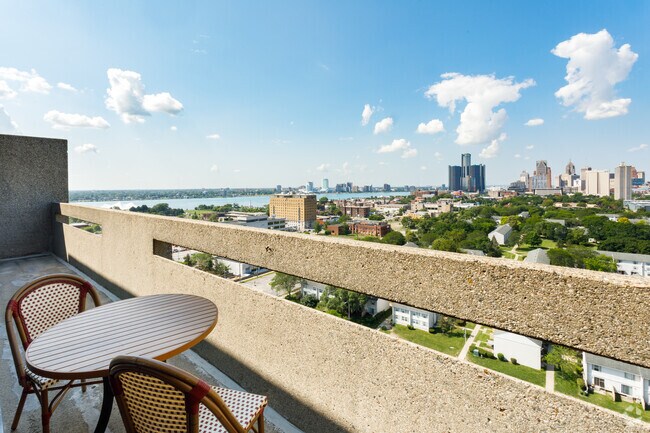 1HAB, 1BA - A4, 550 ft² - City Club Apartments Lafayette Park