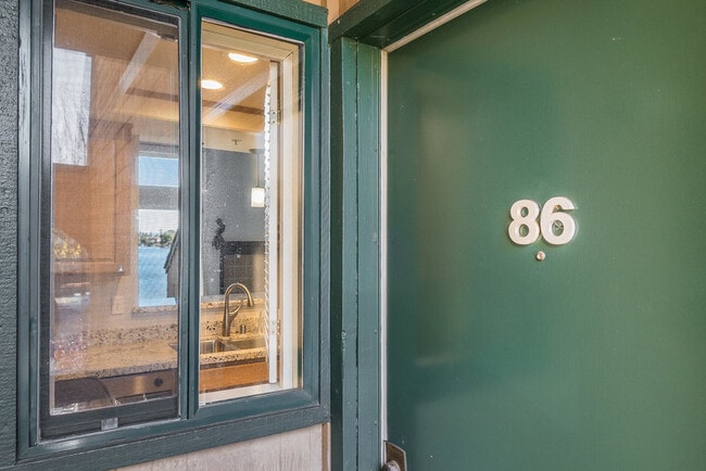 Waterfront view from your front door. - 86 Pelican Ln