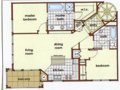 Floorplan - 2742 Cabrillo Ave