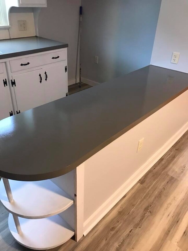 Refinished island - 13 W Milford st
