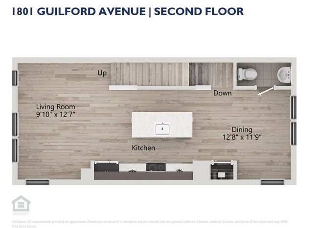 Floorplan - 1801 Guilford