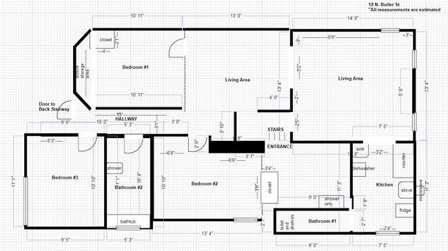 18 N Butler St Blueprint - 18 N Butler St