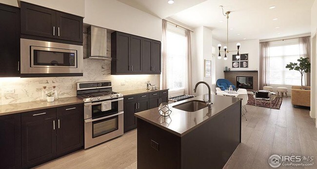 Open floor plan - 3301 Arapahoe Ave
