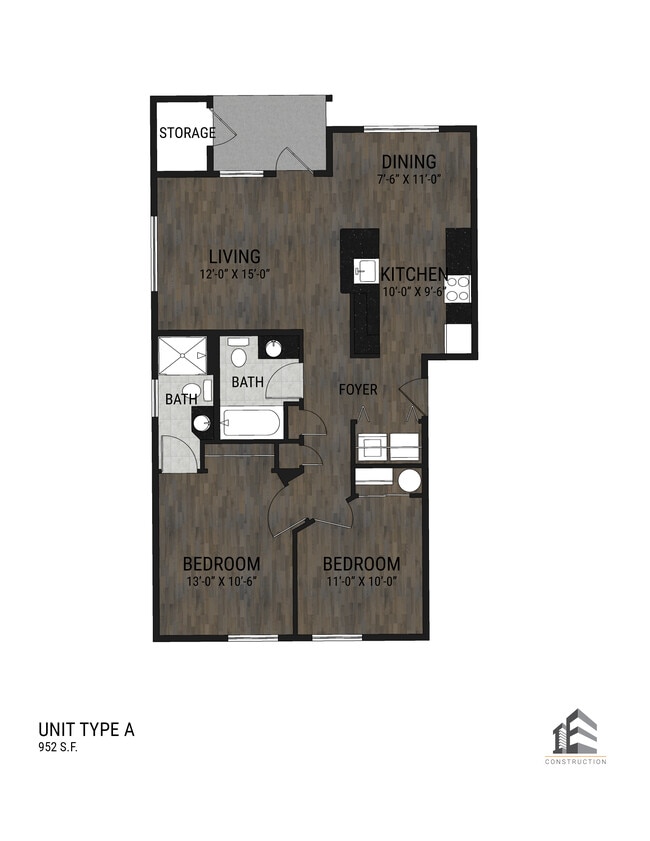 Floorplan - Eastpark Apartment Homes