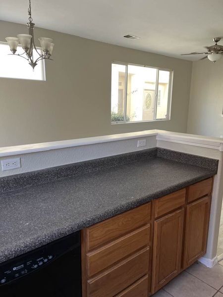 view from kitchen to livingroom - 6501 San Antonio Dr NE