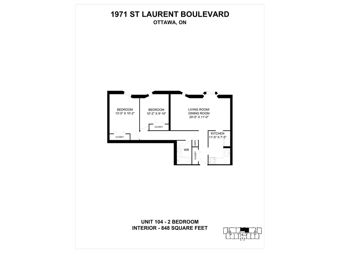 St. Laurent Towers Apartments 19711975 St Laurent Blvd Ottawa, ON
