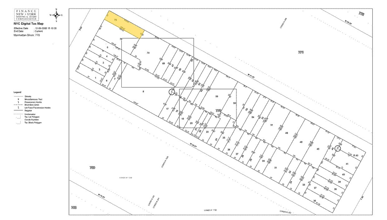 Plat Map - 212 Eighth Ave
