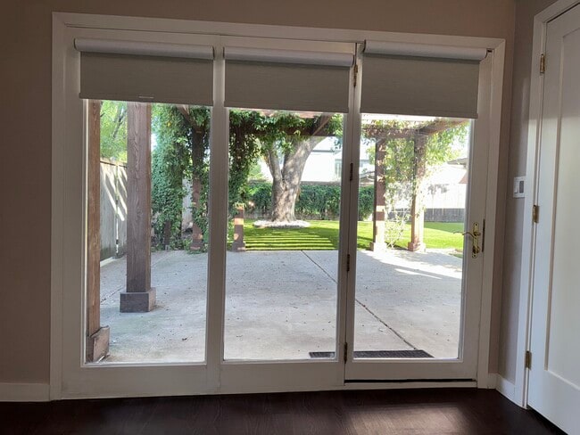 Backyard view from the unit - 3925 Gaspar Dr