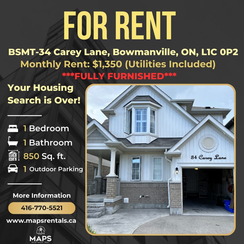 Photo principale - FULLY FURNISHED! UTILITIES INCLUDED! (1 Be...