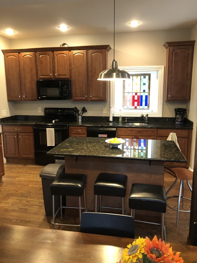Modern fully equipped kitchen - 113 S Adams St
