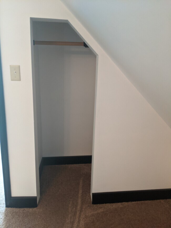 Closet in loft space - 1258 Vestal Ave