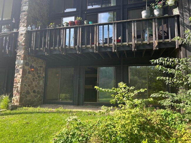 Backyard patio - 15810 IL-173