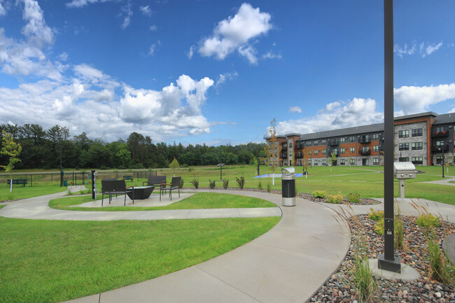 Back Walking Path - Courtyard Apartments