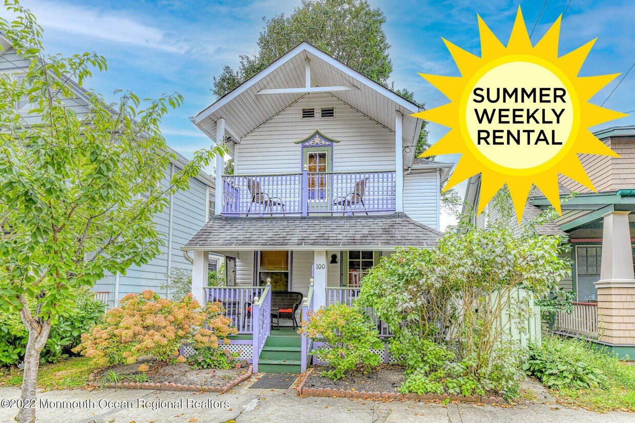 100 Mt Tabor Way, Ocean Grove, NJ 07756 House Rental in Ocean Grove