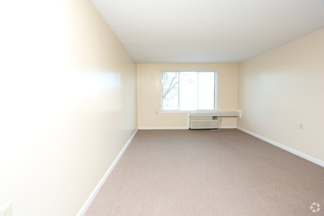 1BR, 1BA - 585 SF - Living Room - Yellowwood Terrace Affordable Senior Housing