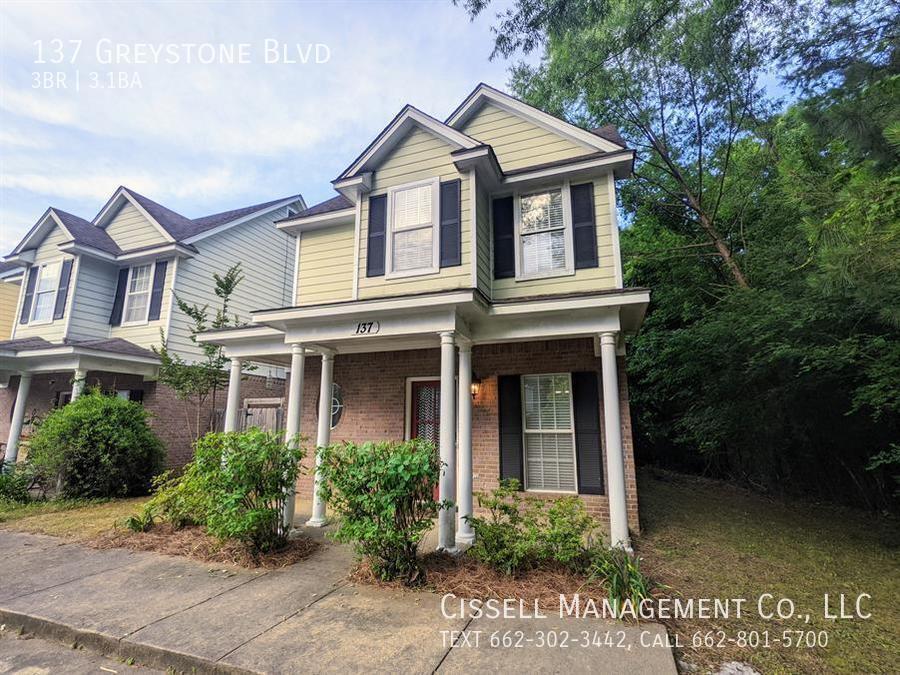 137 Greystone Blvd, Oxford, MS 38655 Townhome Rentals in Oxford MS