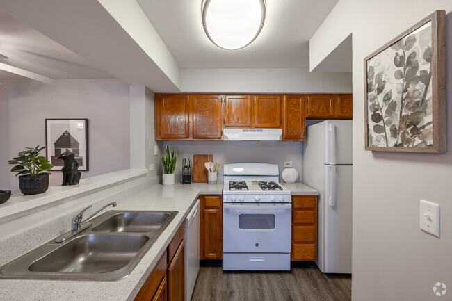 2HAB, 2BA - Cocina - Fox Pointe Apartments