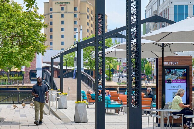 Rio Washingtonian Center is a popular spot for shopping, dining and entertainment in Gaithersburg, Maryland.