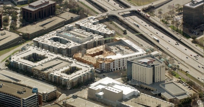 Aerial Photo - Ovation at Galatyn Park Apartments