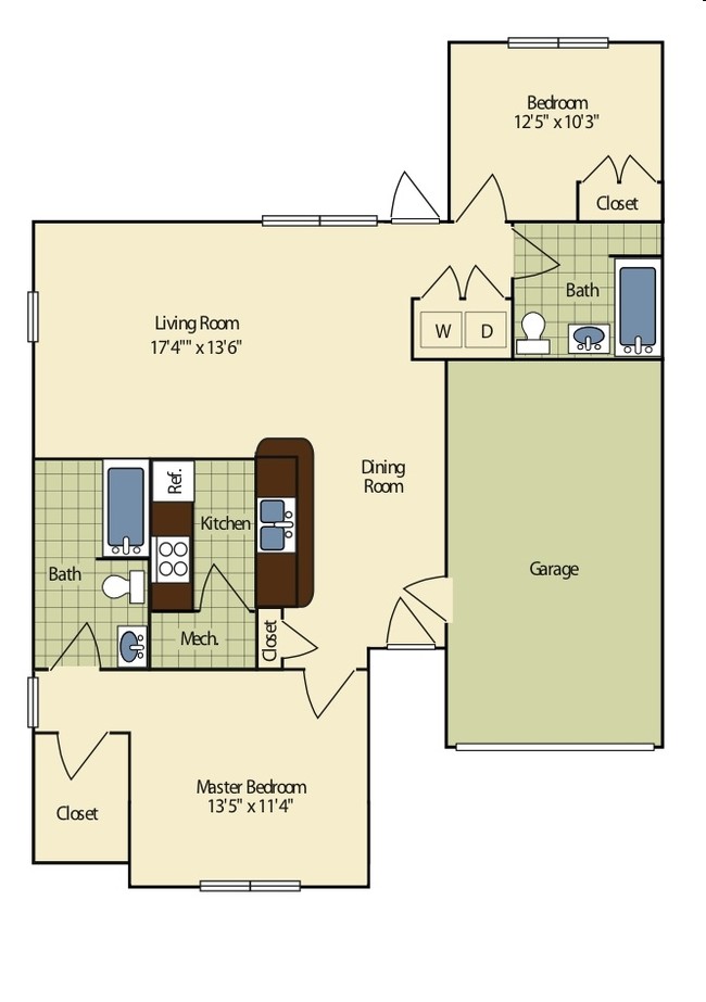 Floorplan - Village at Wayne Trace