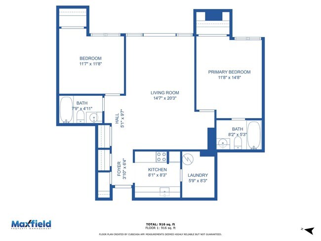 Foto del edificio - Broadway Tower  Remodeled 2BD 2 BA Downtow...