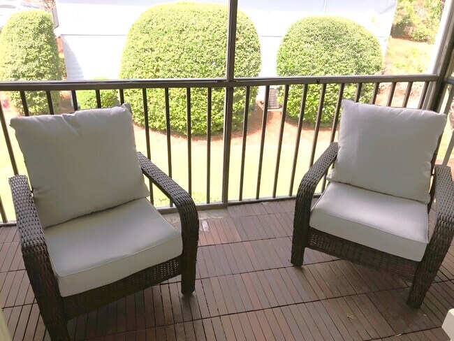 Patio privado - 4507 Holly Tree Rd