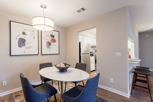 Newly Renovated Dining Room - The Landings of Brentwood Apartments