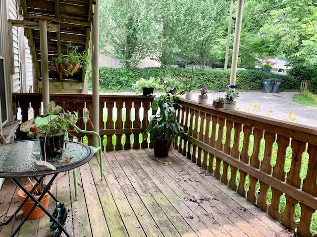 Side Deck - 631 Central Ave