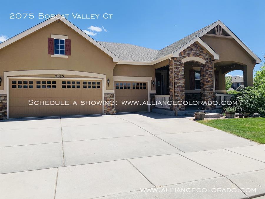 2075 Bobcat Valley Ct, Monument, CO 80132 House for Rent in Monument