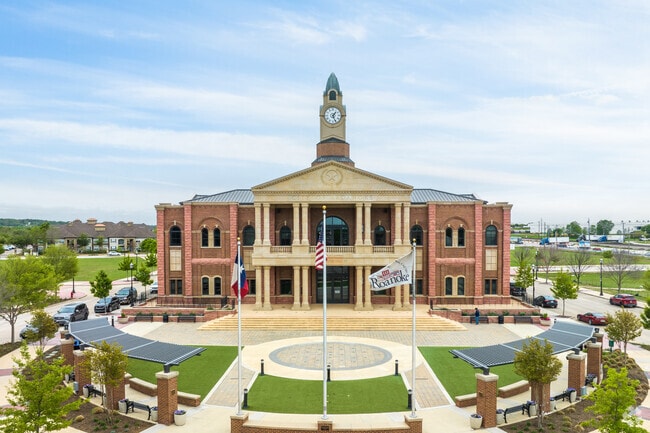 Downtown roads lead to the Roanoke Courthouse.
