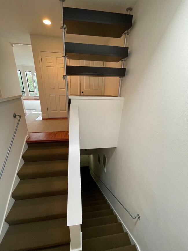 Stairs to front door - 110 Broderick Street