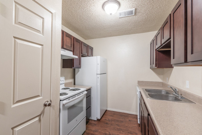 Kitchens have new appliances & cabinets - Gant Apartments