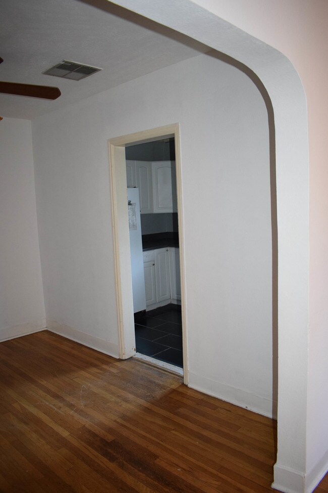 view to kitchen from dining room - 1138 E Monte Vista Rd