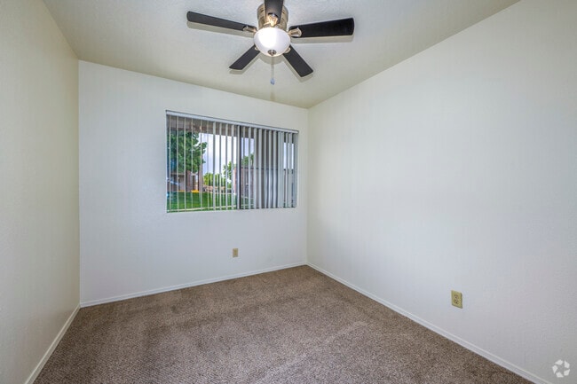 1BR, 1BA - 528SF - Bedroom - Sunrise Apartments