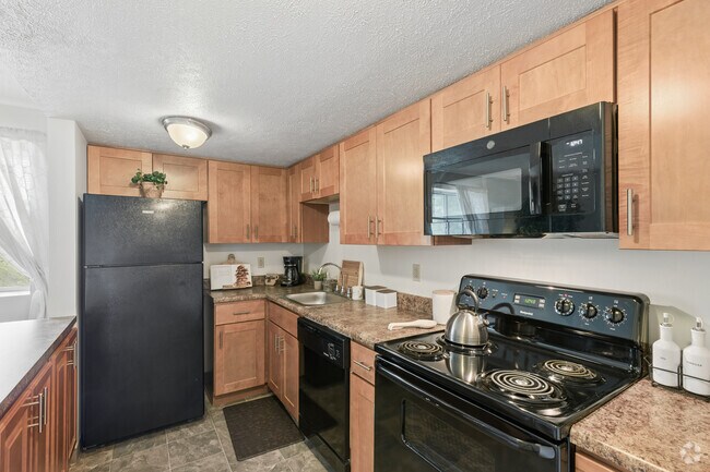 1 dormitorio, 1 baño - 630 pies cuadrados - Cocina - North Pointe Commons