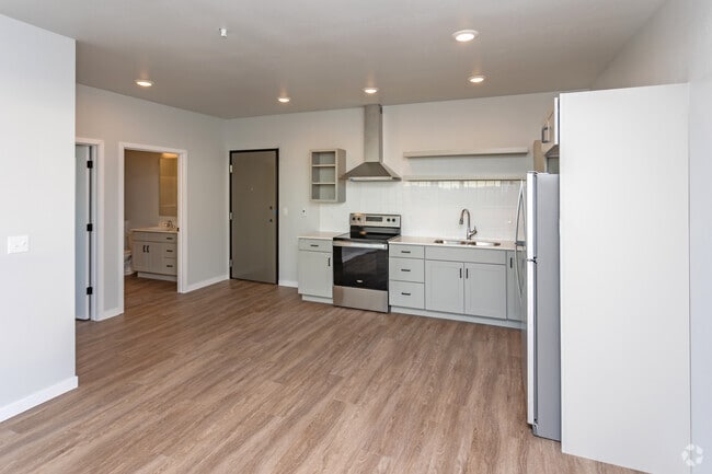 1BR, 1BA, Astrid - 619SF - Kitchen - MAKT at EOLA