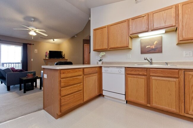 Kitchen & living Area - 505 Penn Ct