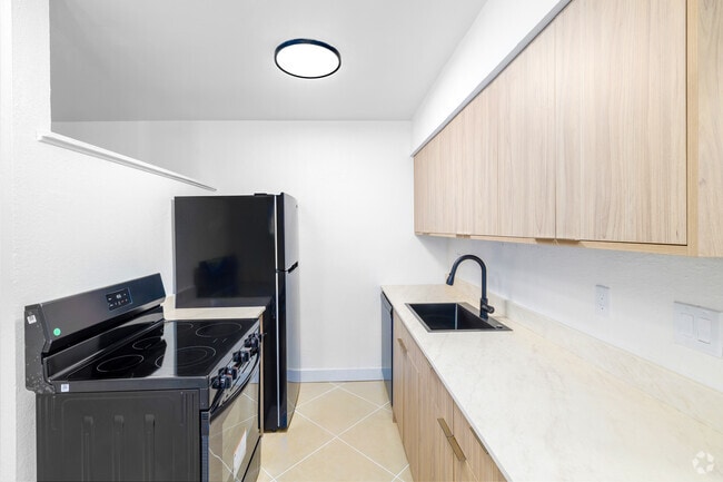 Apartamento en Parkside de 1 dormitorio y 1 baño - 625 pies cuadrados - Park Hill Hollywood Apartments