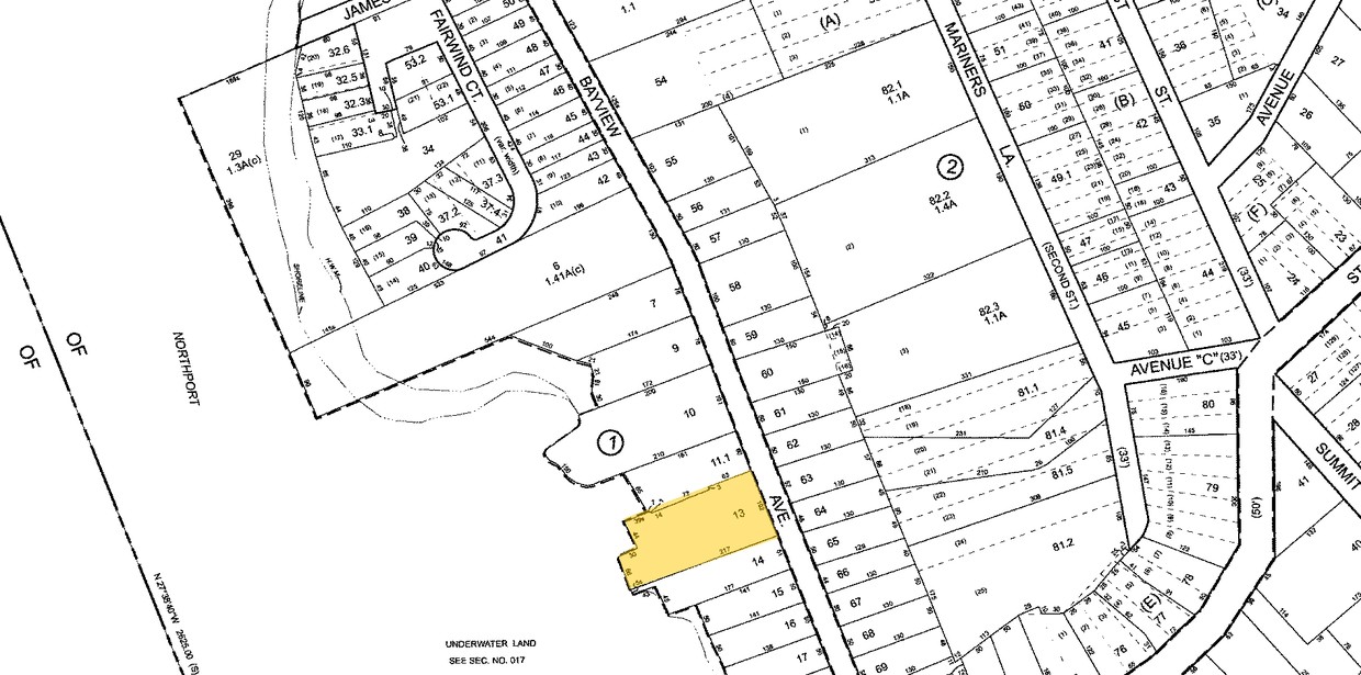 Plat Map - 139 Bayview Ave